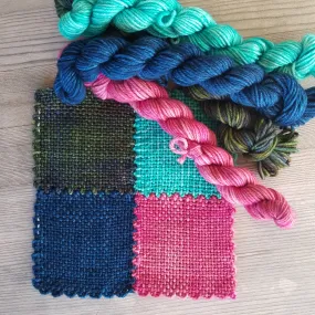 🎀 Sale! Curated Malabrigo Yarn Bundles for Cowl or Table Runner (instructions included)