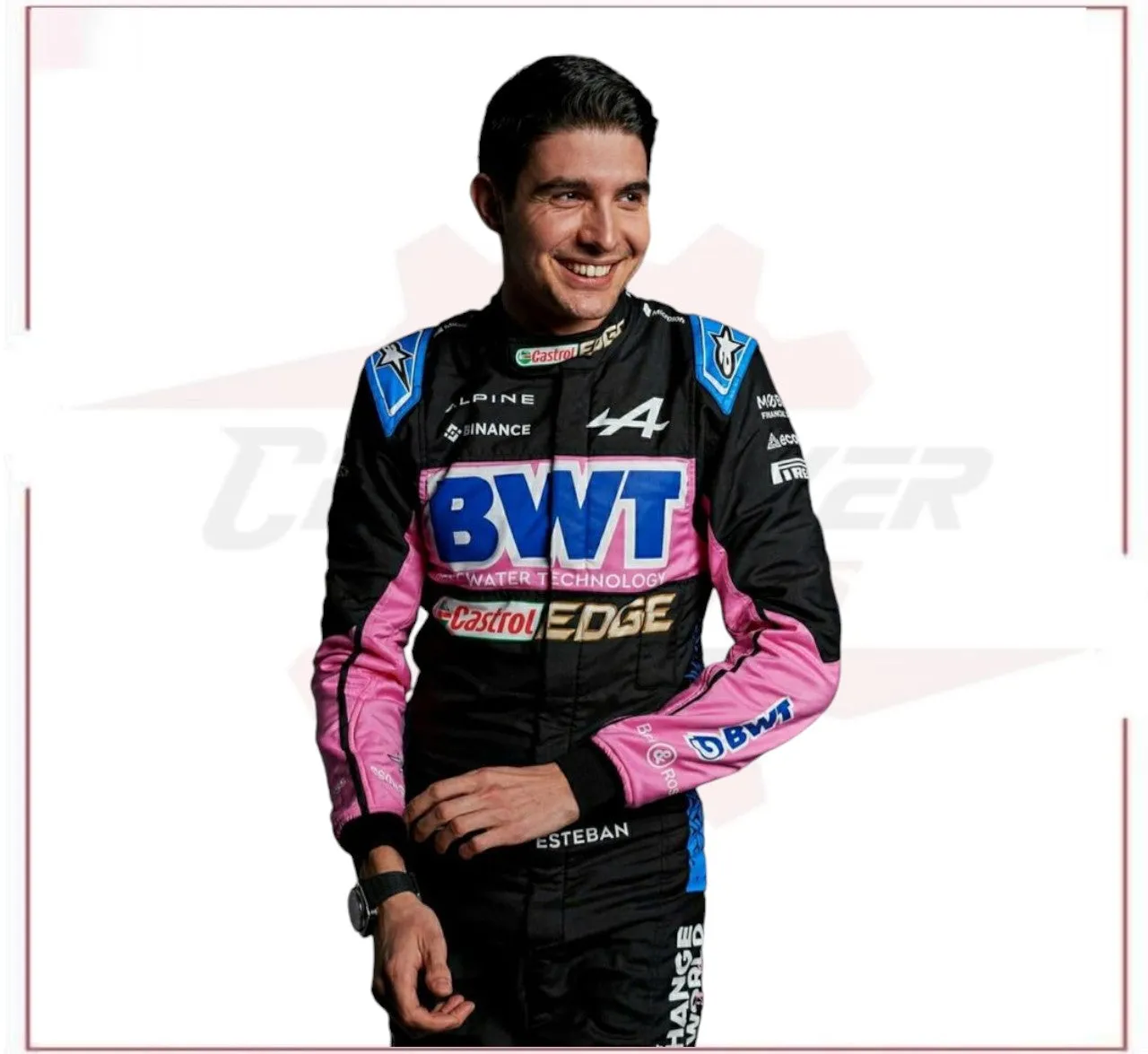 2024 BWT Esteban Ocon Alpine F1 Team Race Suit