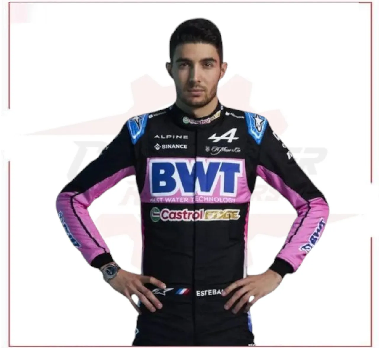 2024 BWT Esteban Ocon Alpine F1 Team Race Suit