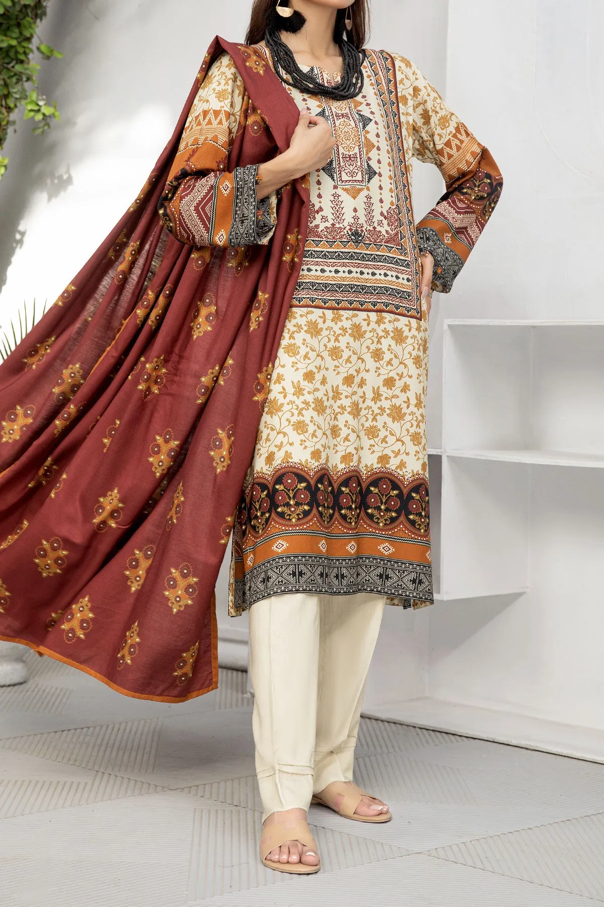 3 PIECE DIGITAL PRINT LINEN  | DPL-153