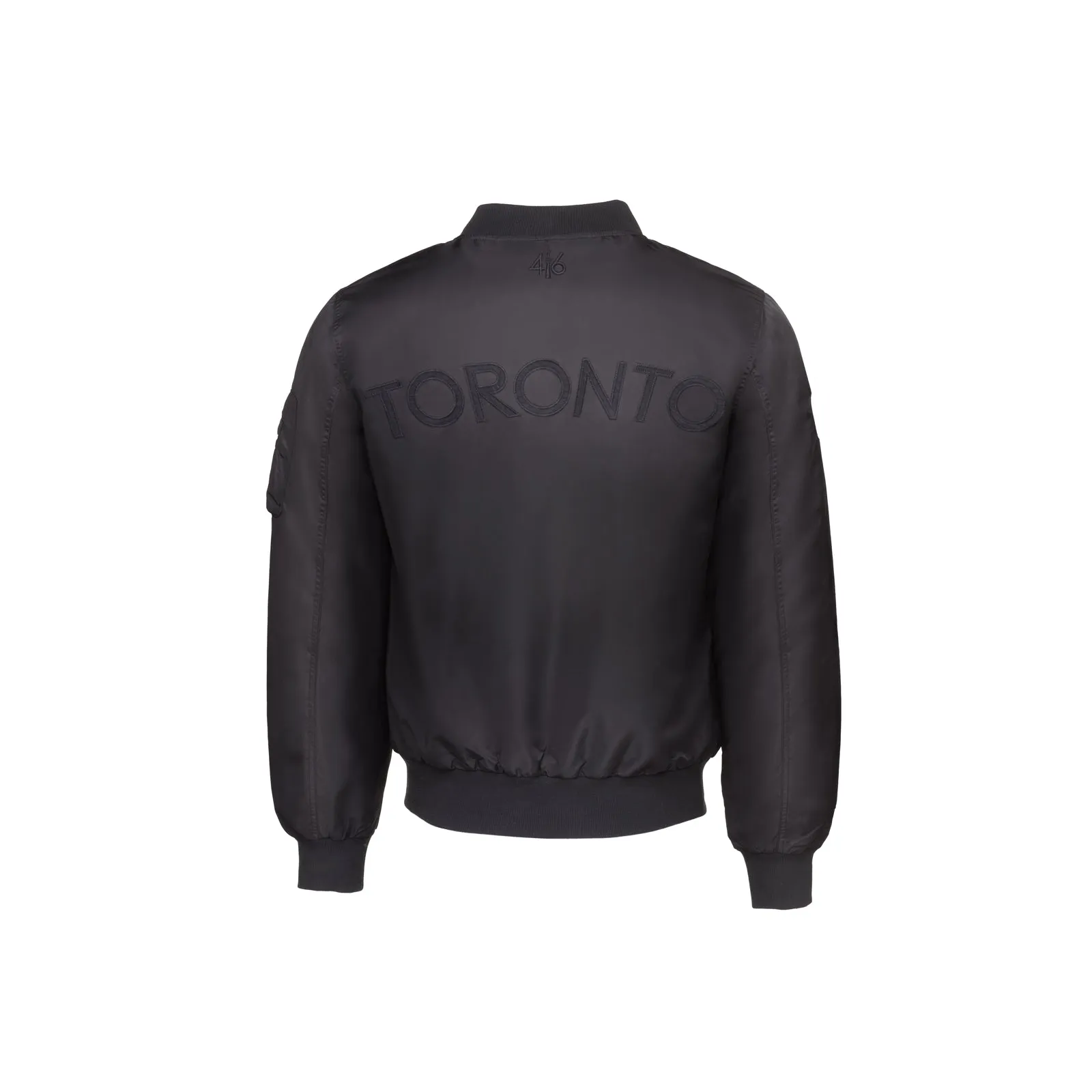 416 Men's Bomber Jacket - Blackout