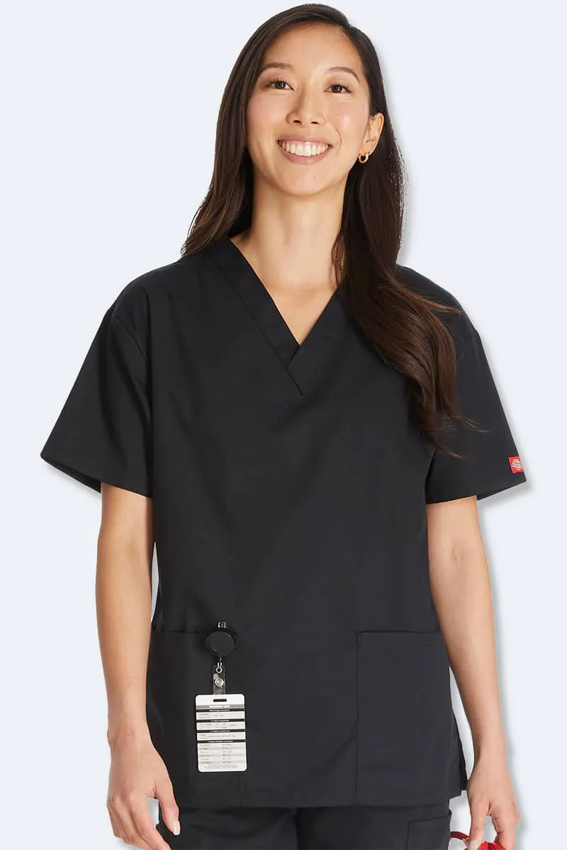 86706 Dickies EDS Signature Classic Womens V-Neck Scrub Top