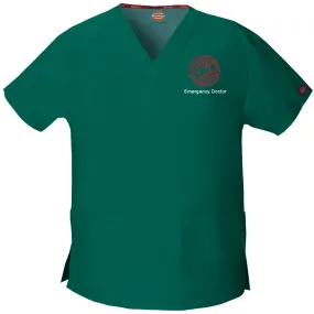 86706 St George Emergency Dickies EDS Signature Classic Womens V-Neck Scrub Top