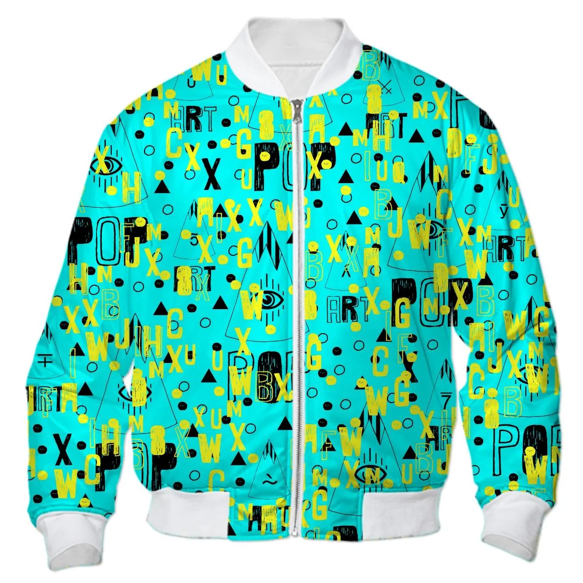 A R T P O P GG YY UNISEX BOMBER JACKET