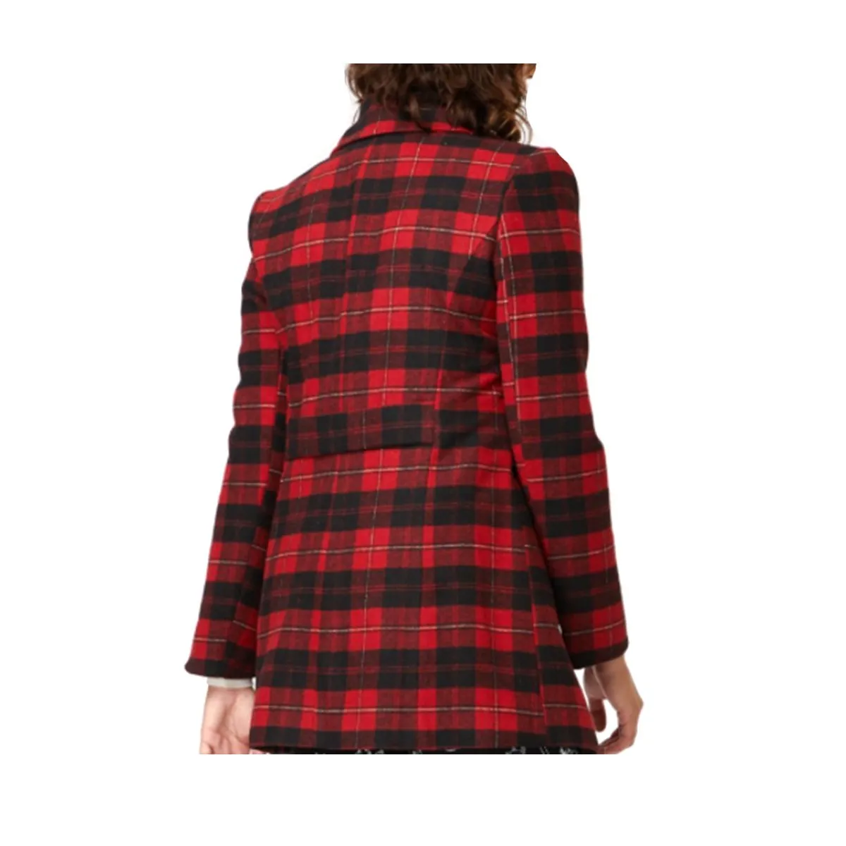 Acrylic Wool Tartan Inglorious Coat