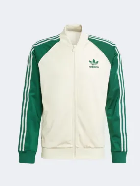 Adidas Sst Men Original Jacket Wonder White/Green