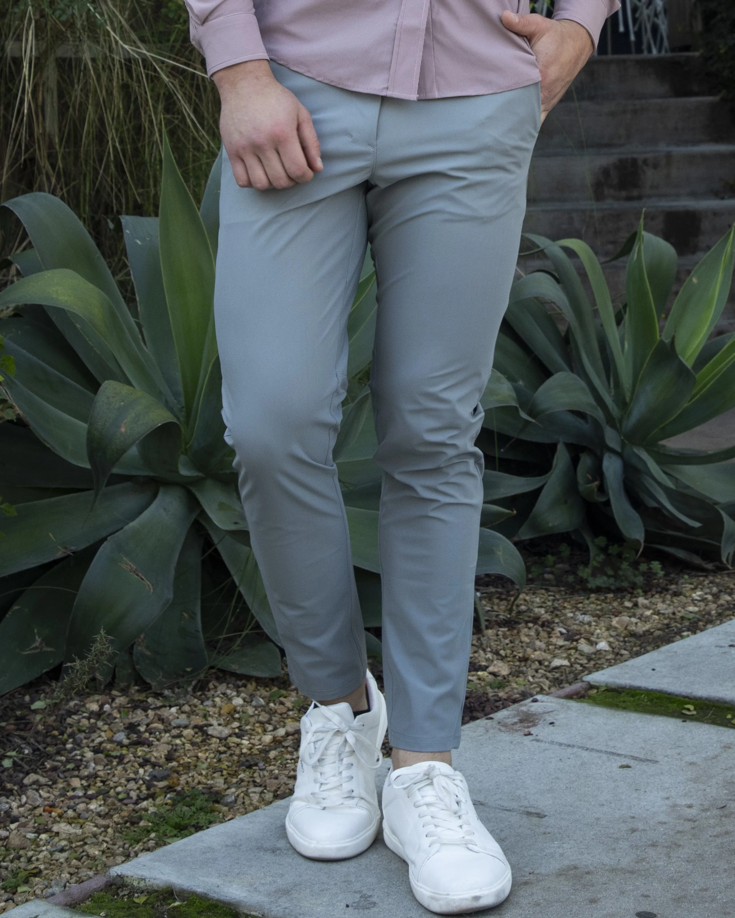 All Day Elite Performance Chino Pants - Tapered Slim Fit