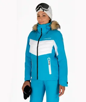 Alpbach Insulated Ski Jacket Women BLUE OCEAN