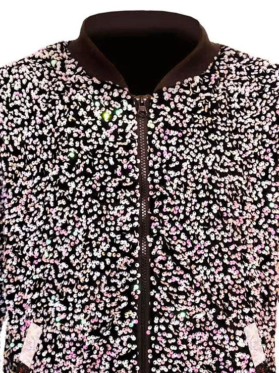 Astral Disco | Disarray Sequin Bomber Jacket | Unisex