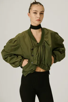 Birdie Asymmetric Crop Jacket