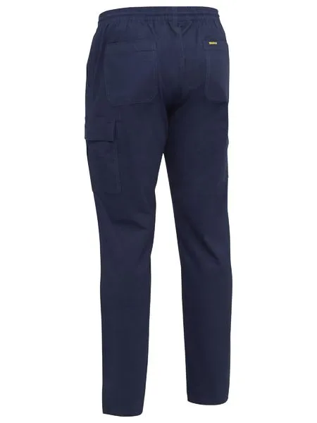 Bisley Stretch Cotton Drill Elastic Waist Cargo Work Pant (BPC6029)