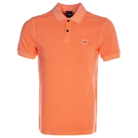 BOSS Prime Polo Shirt in Bright Orange