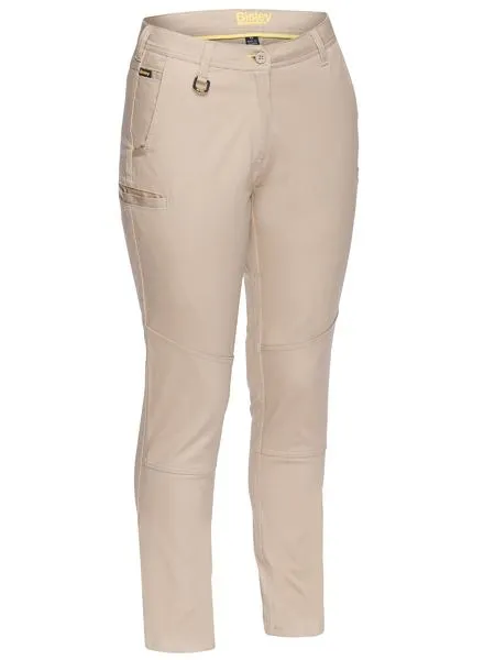 BPL6015 Bisley Womens Mid Rise Stretch Cotton Pants