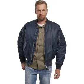 Brandit MA1 Bomber Flight Jacket Dark Navy