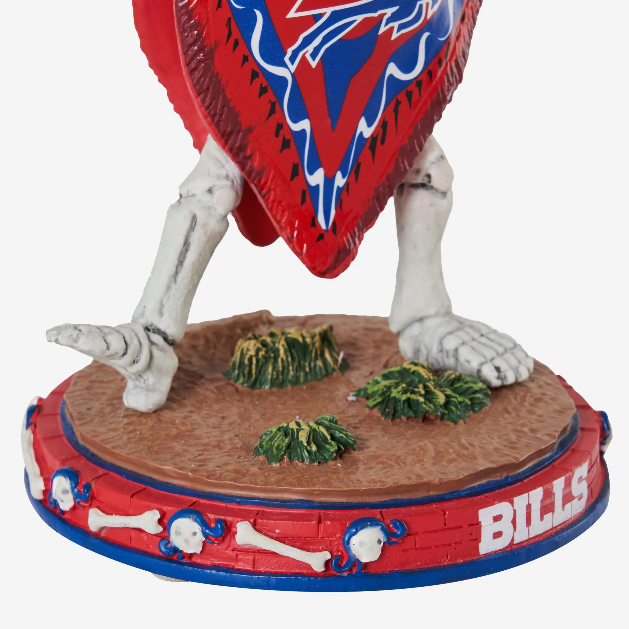 Buffalo Bills Calavera Glow in the Dark Bobblehead