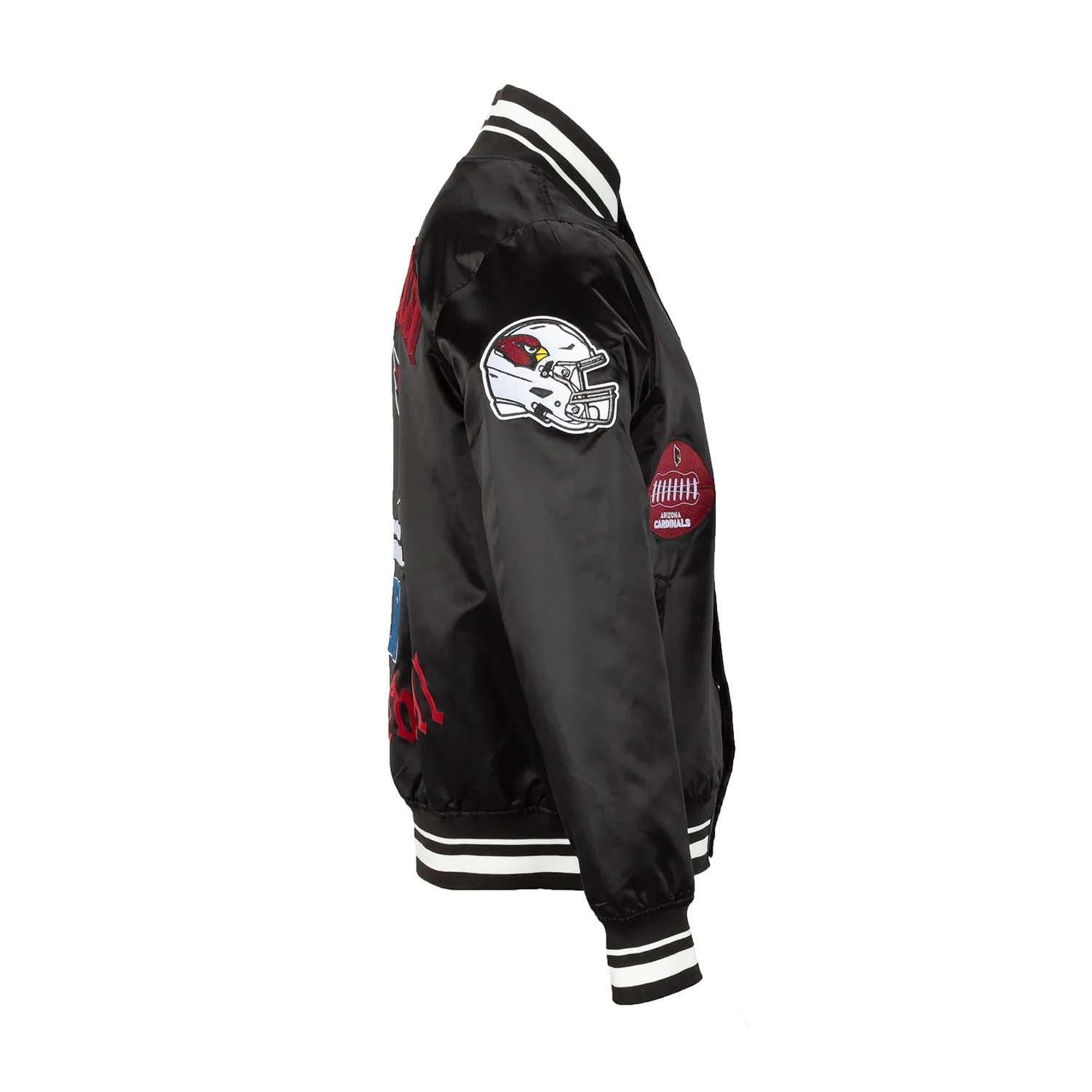 Cardinals Old English Satin Jacket - Mens