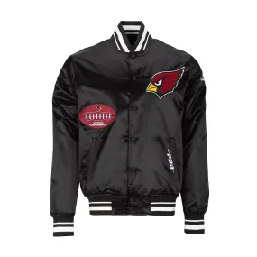 Cardinals Old English Satin Jacket - Mens