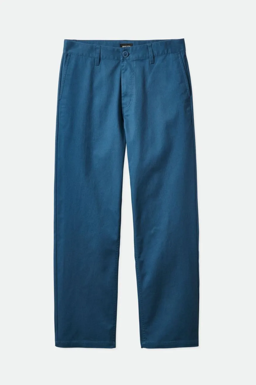 Choice Chino Relaxed Pant - Indie Teal