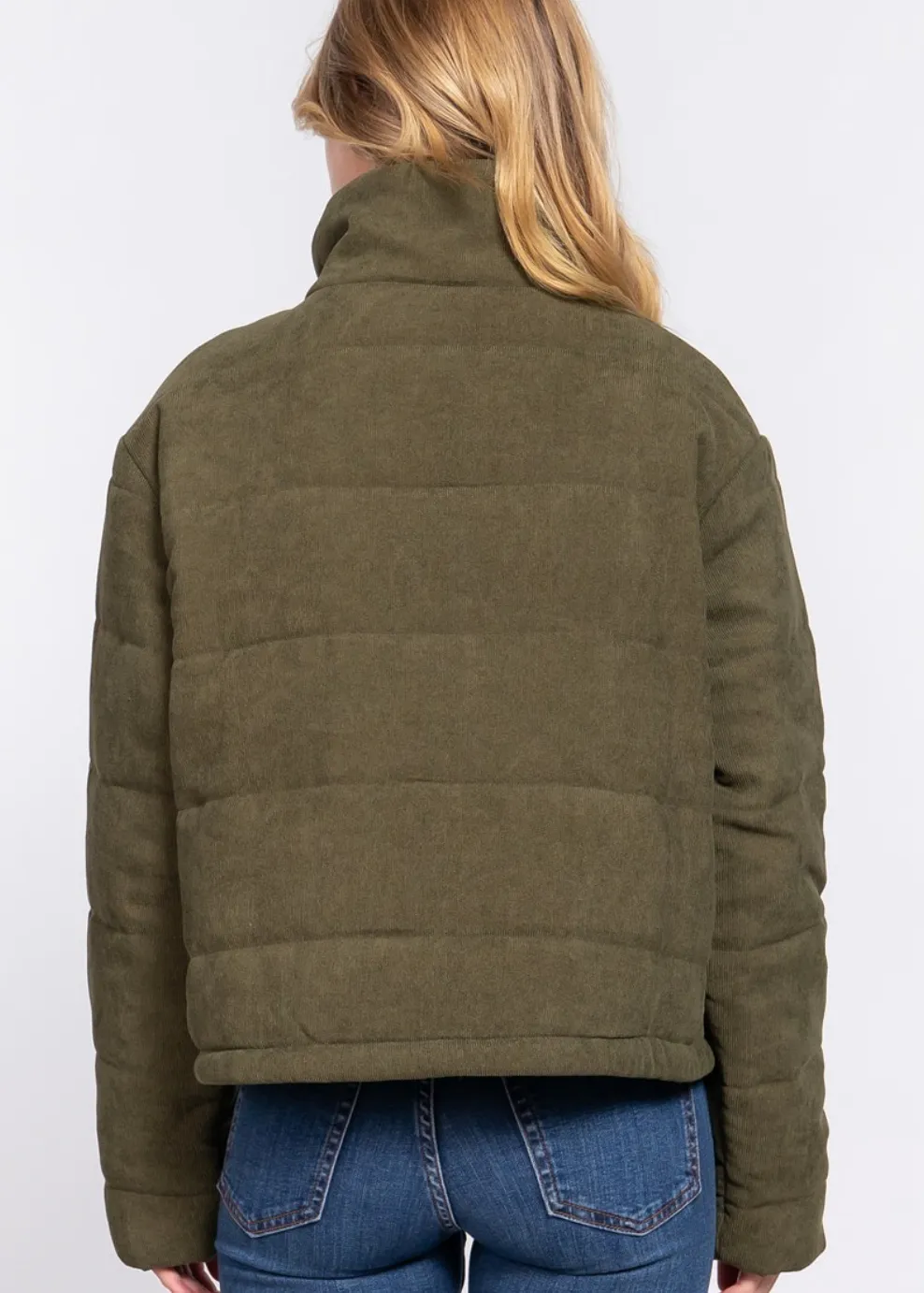 Corduroy Bomber Jacket