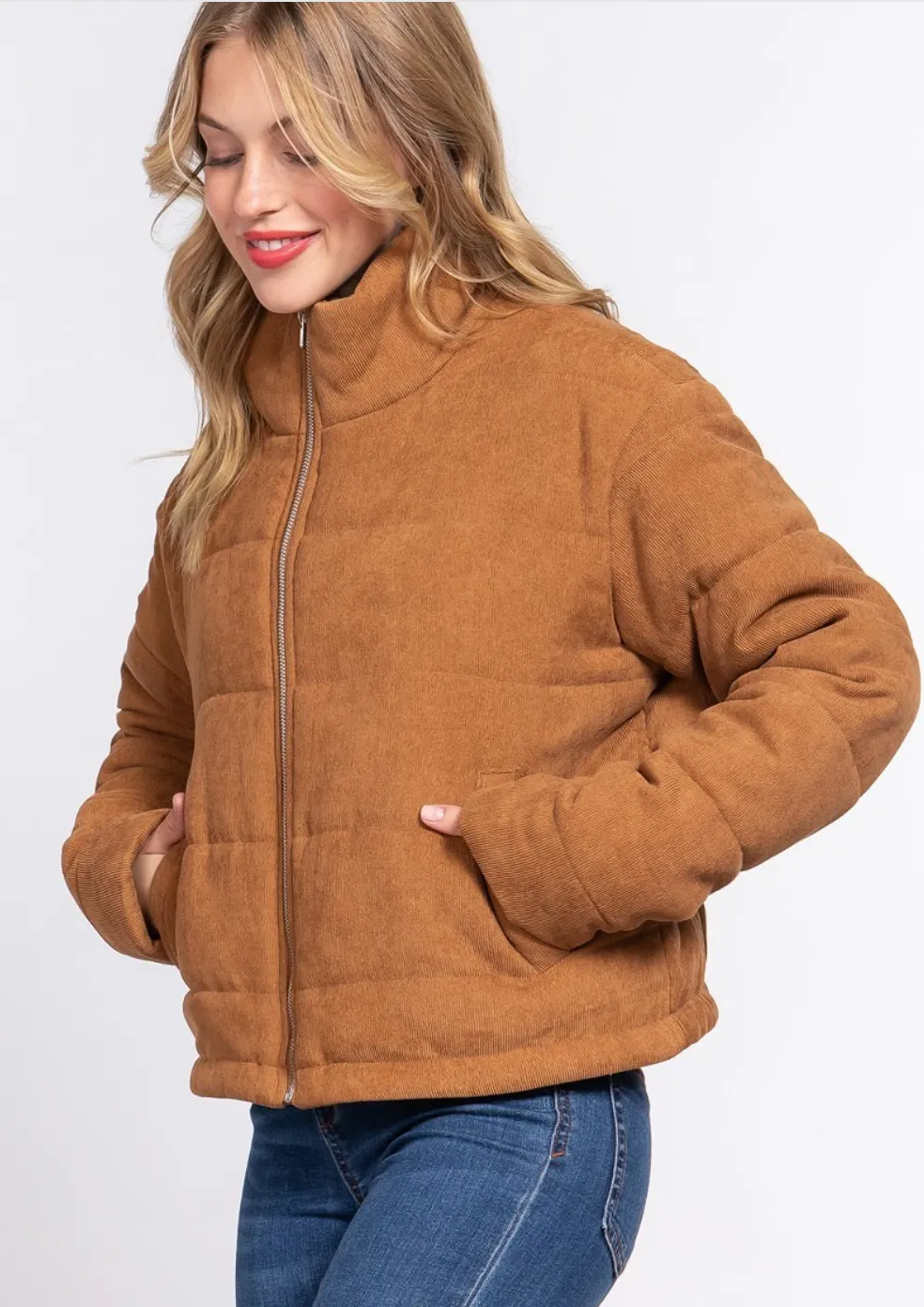 Corduroy Bomber Jacket