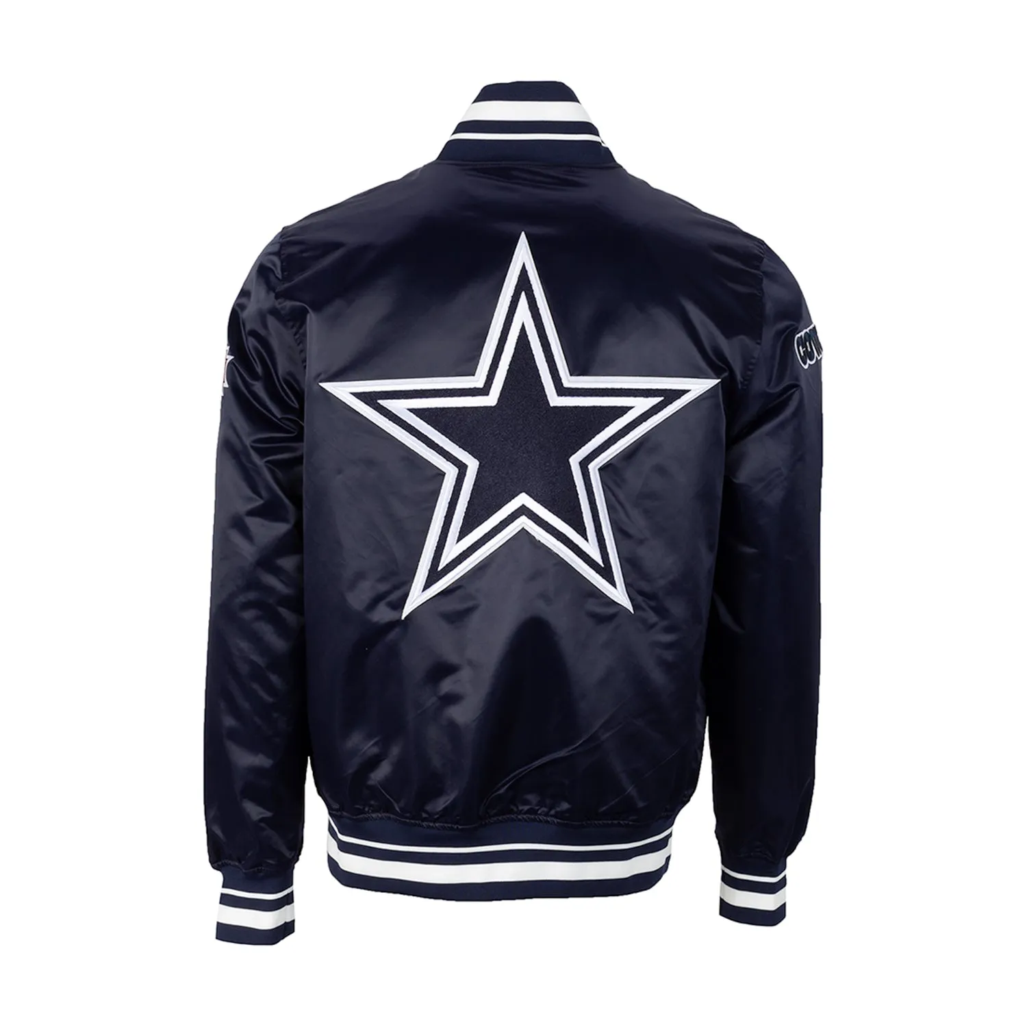 Cowboys Mash Up Satin Jacket - Mens