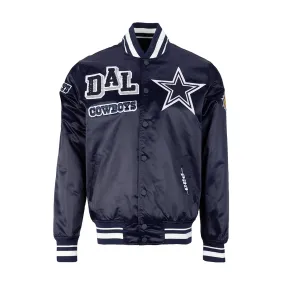 Cowboys Mash Up Satin Jacket - Mens