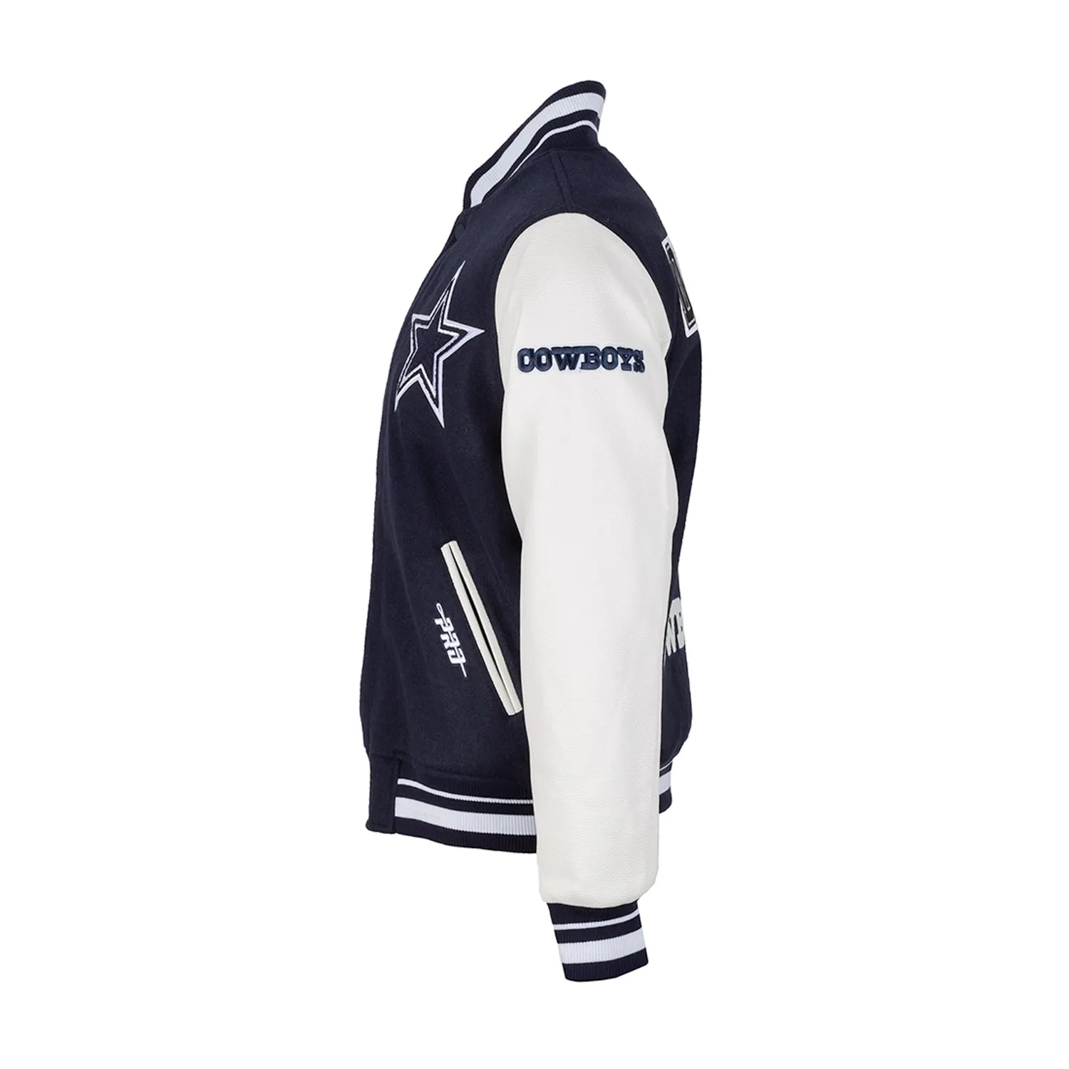 Cowboys Split Logo Varsity Jacket - Mens