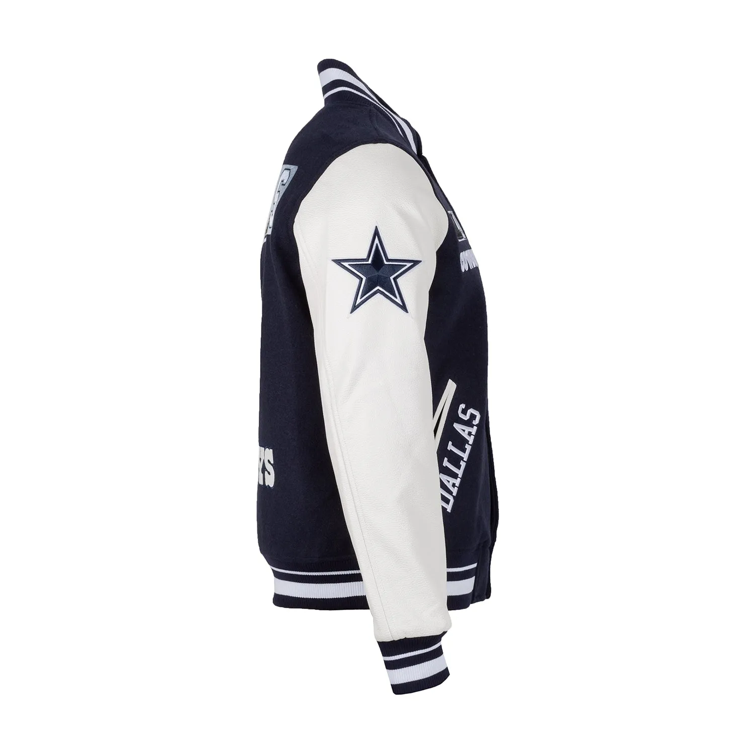 Cowboys Split Logo Varsity Jacket - Mens