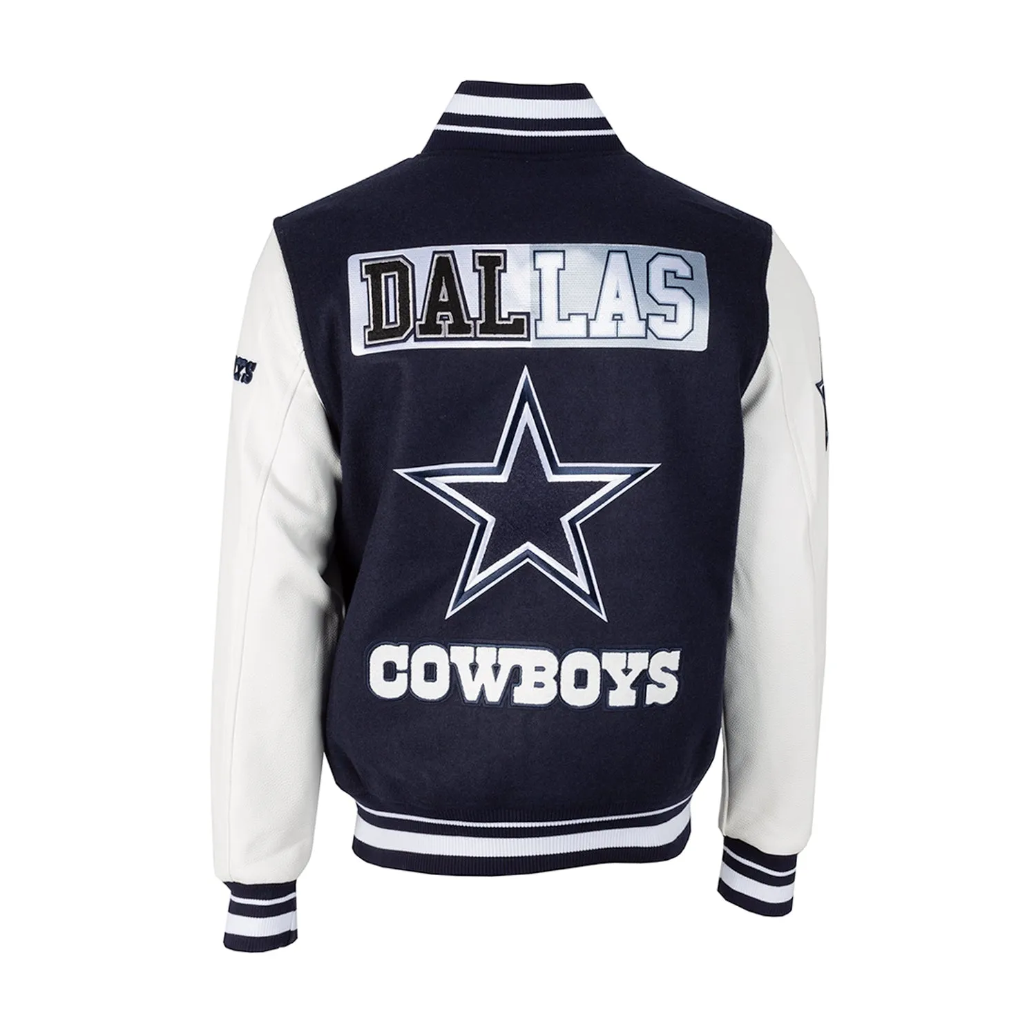 Cowboys Split Logo Varsity Jacket - Mens