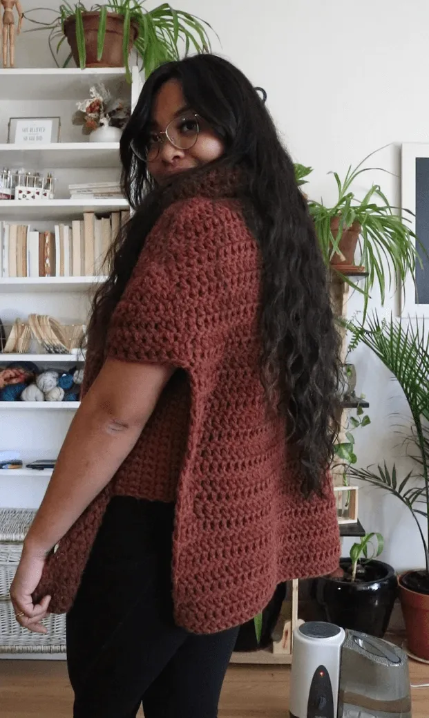 Crochet Kit - Tirintas Cowl Poncho