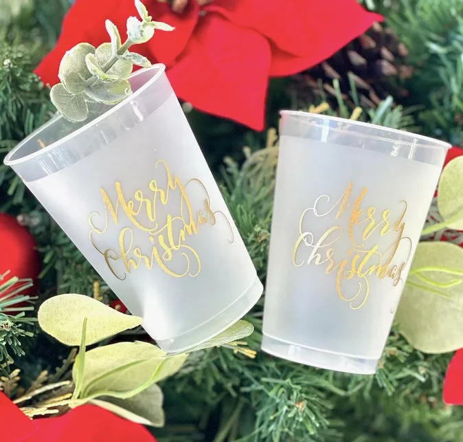 Custom Christmas Shatterproof Cups