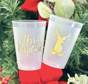 Custom Christmas Shatterproof Cups