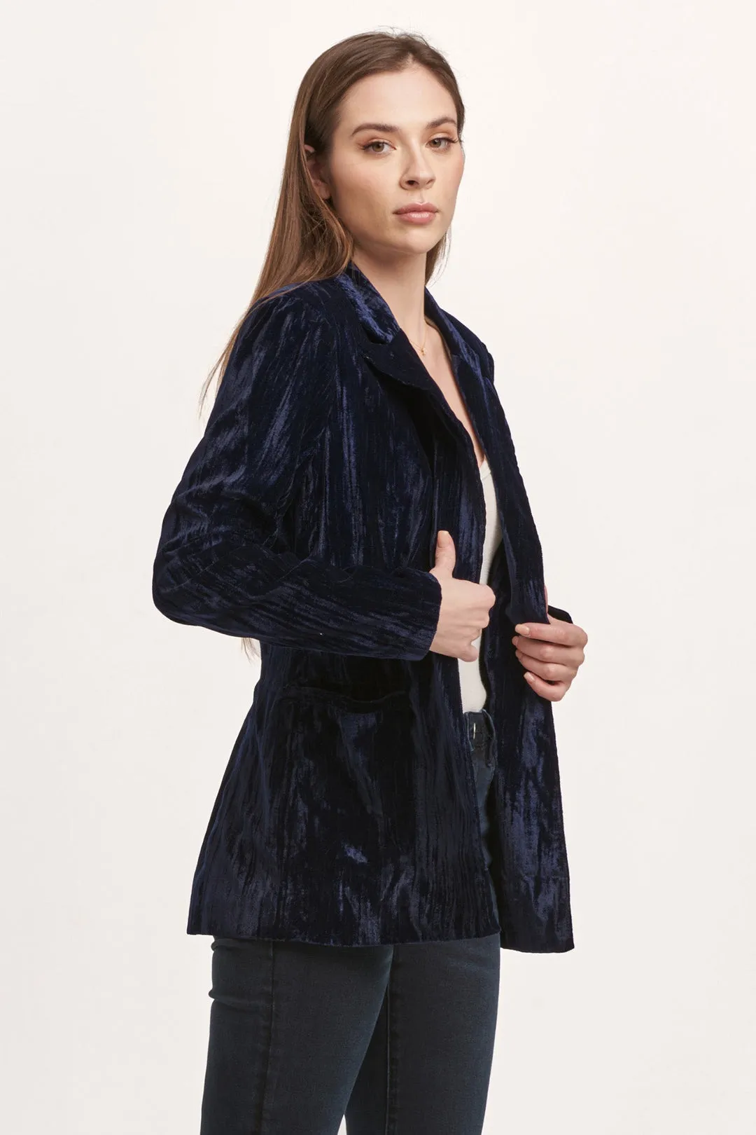 DEAR JOHN WYLIE VELVET BLAZER