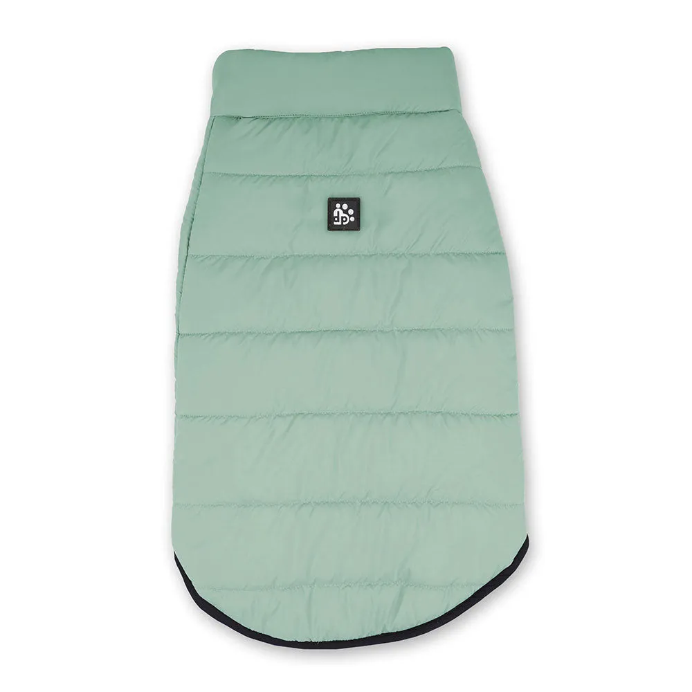 Dear Pet Quilted Jacket for Dogs in Mint