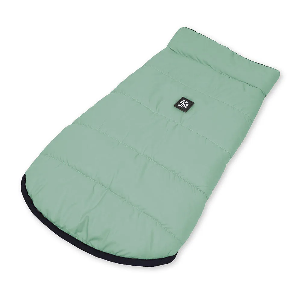 Dear Pet Quilted Jacket for Dogs in Mint