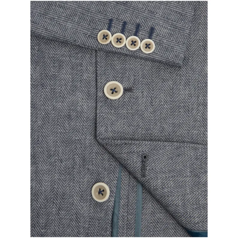 DOUGLAS® SB2 Faro Linen Blend Jacket/Blue