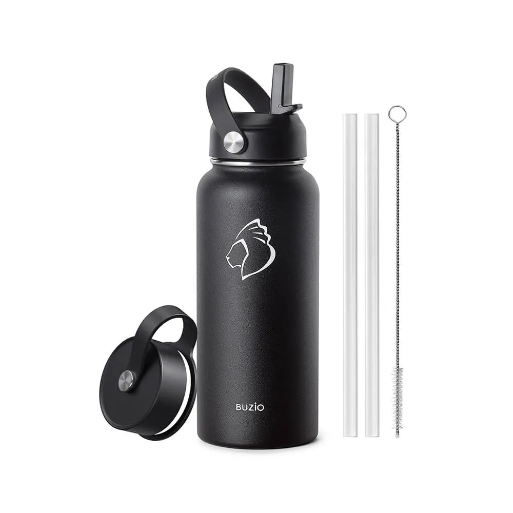 Duet Series Water Bottles with 2 Lids | 32oz