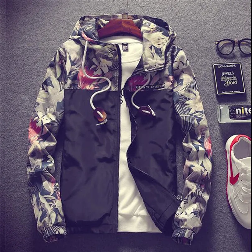 Floral Bomber Jacket