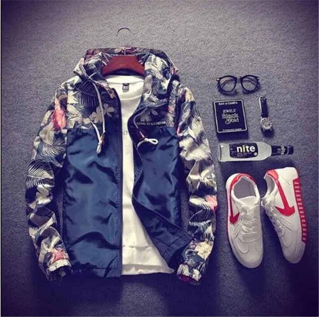 Floral Bomber Jacket