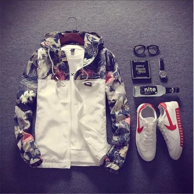 Floral Bomber Jacket