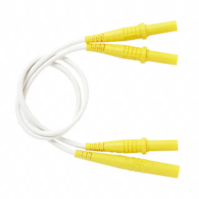 Fluke Pomona 73087-210-4 210 Inches Yellow Jumper Test Lead Set