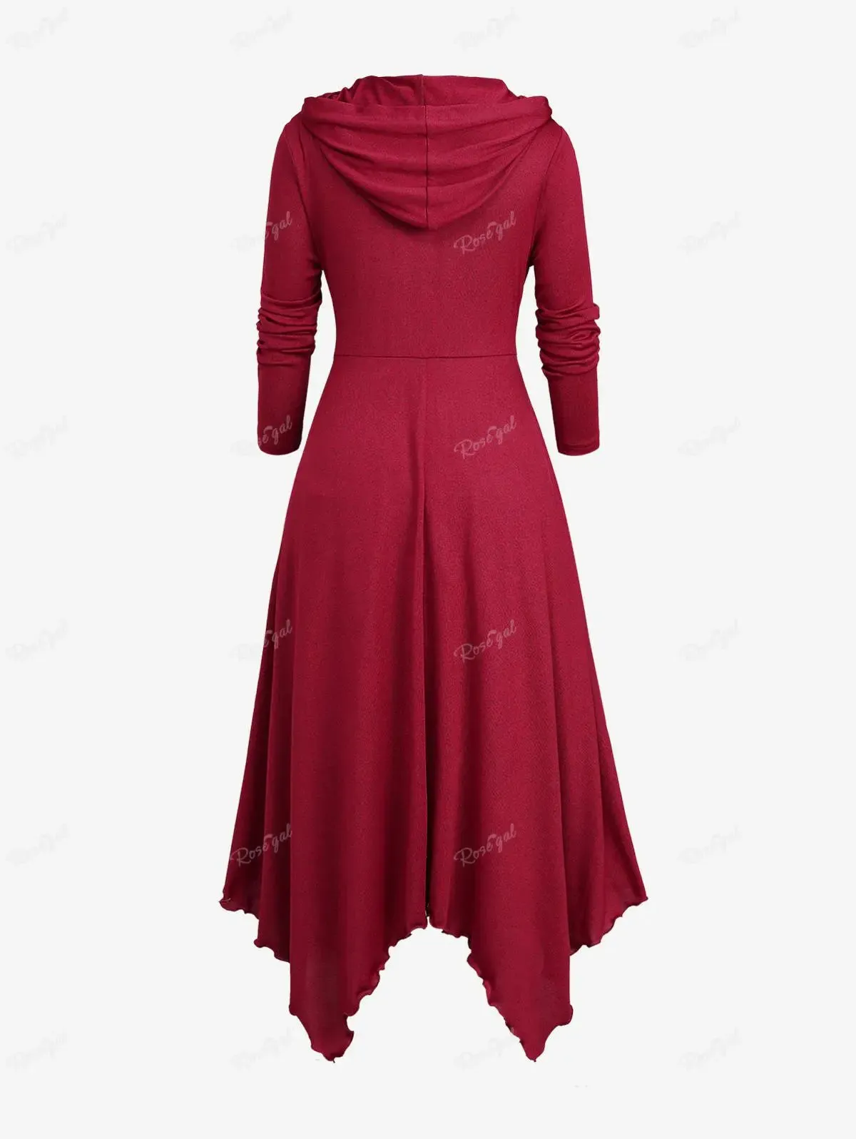 Funki Buys | Dresses | Women's Long Hooded Gothic Dress