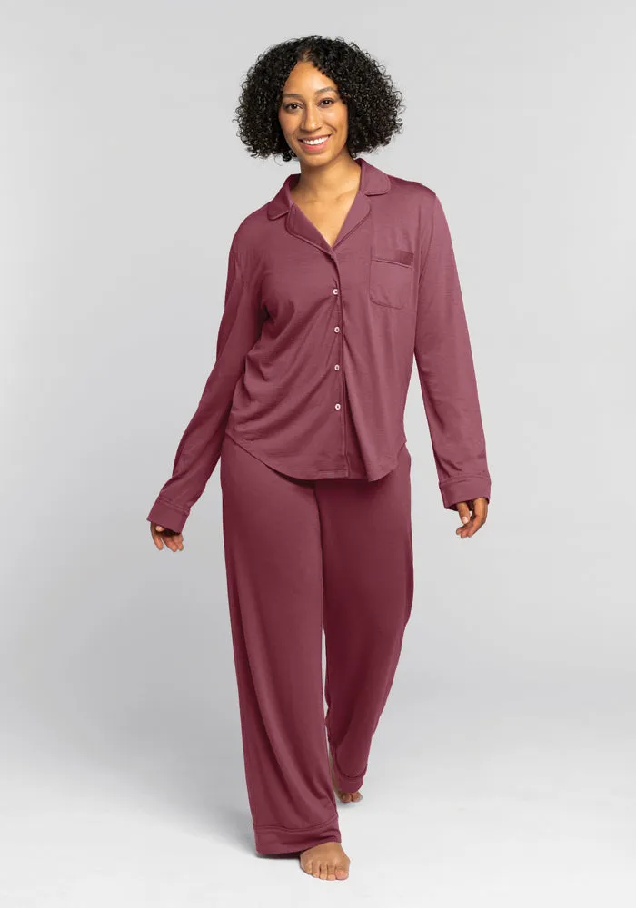 Harper FeatherTouch® Pajama Set - Wild Ginger