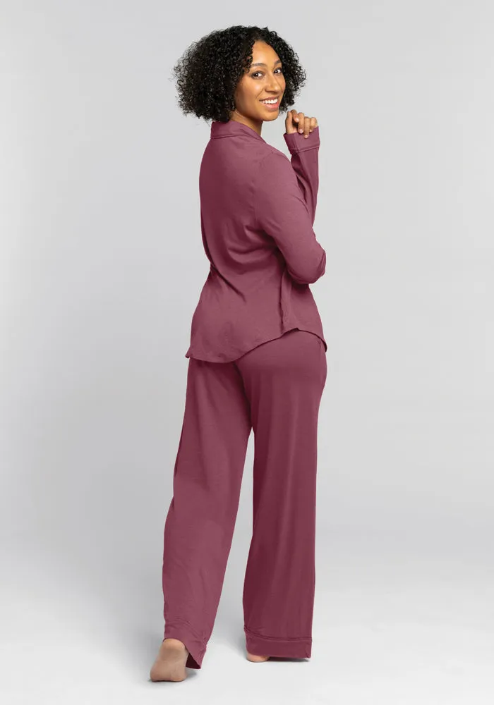 Harper FeatherTouch® Pajama Set - Wild Ginger