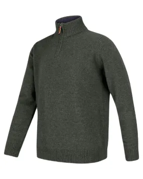 Hoggs of Fife Lothian Zip Neck Pullover Clearance