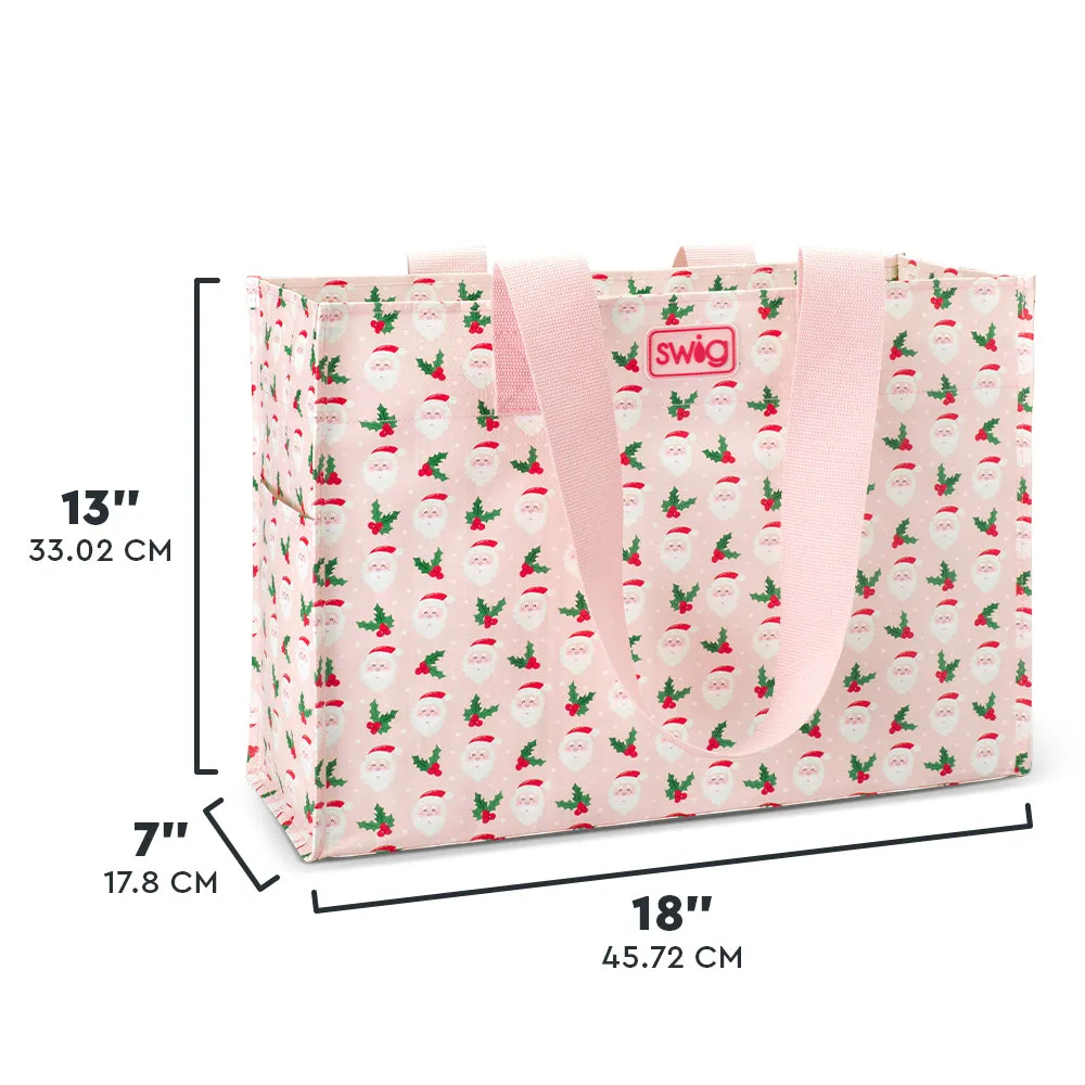 Holly Jolly Reusable Bag Large