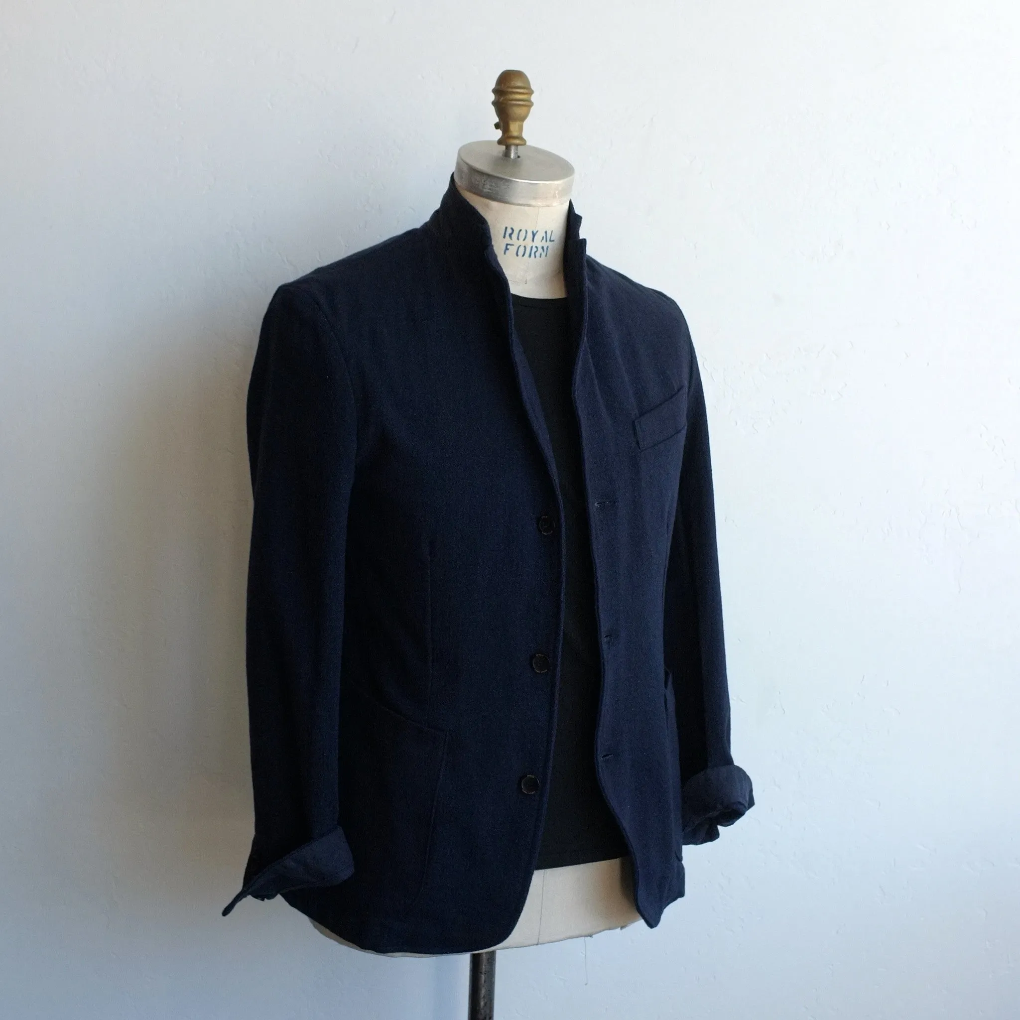 Indigo Wool Blazer