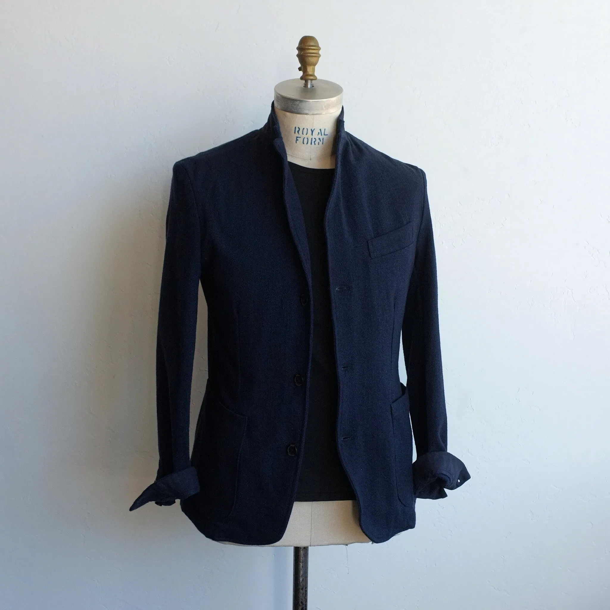 Indigo Wool Blazer