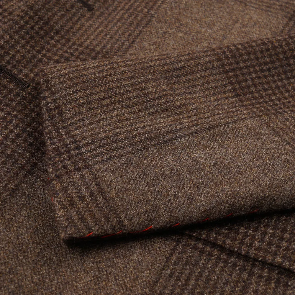 Isaia Large-Scale Check Wool Sport Coat