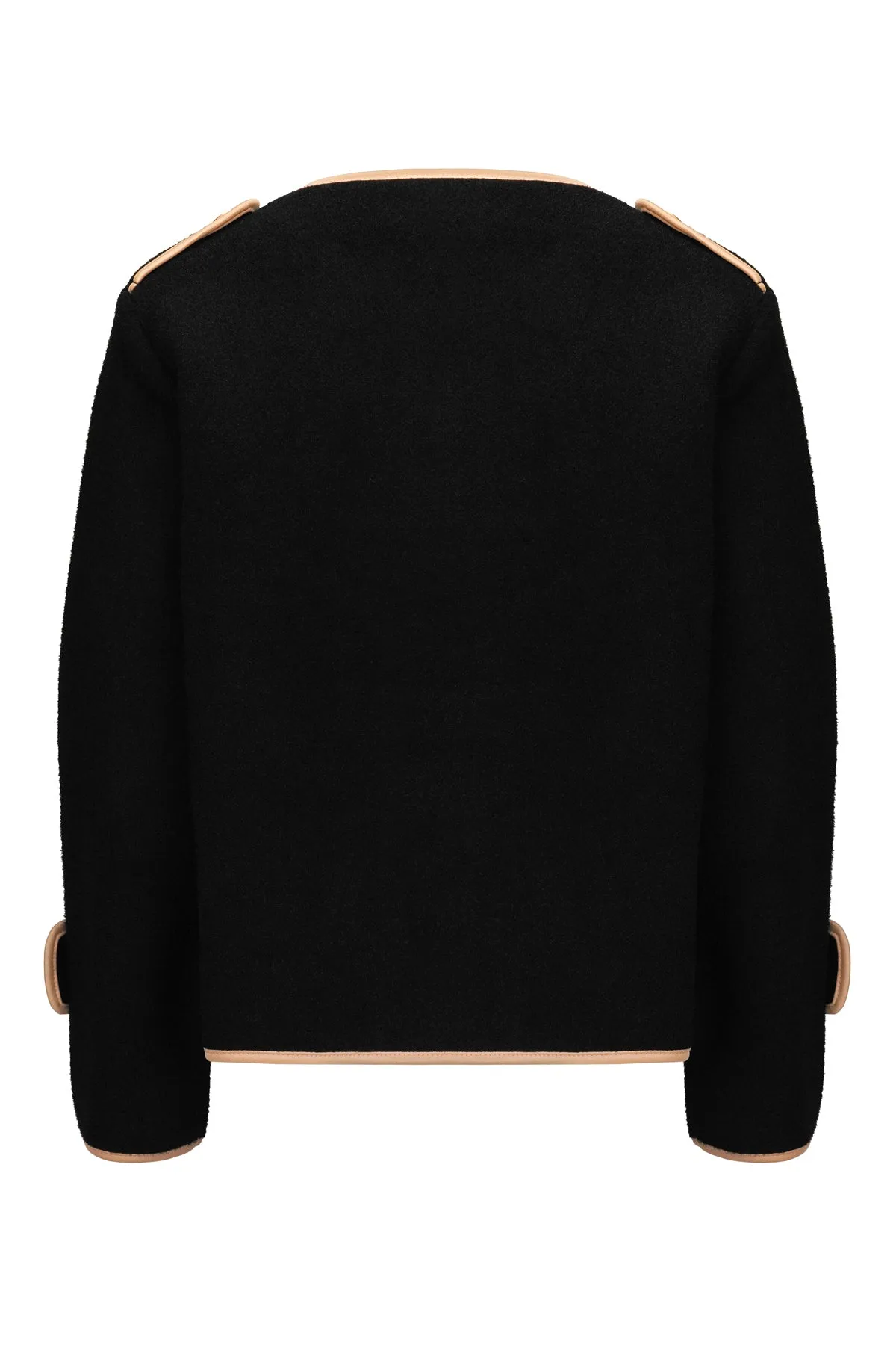 Jenny Cropped Coat - Black